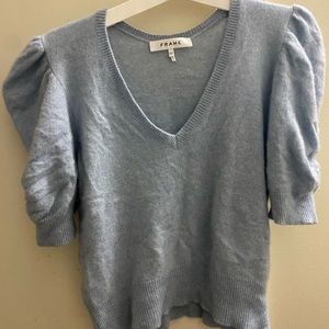 Frame puff sleeve cashmere size small